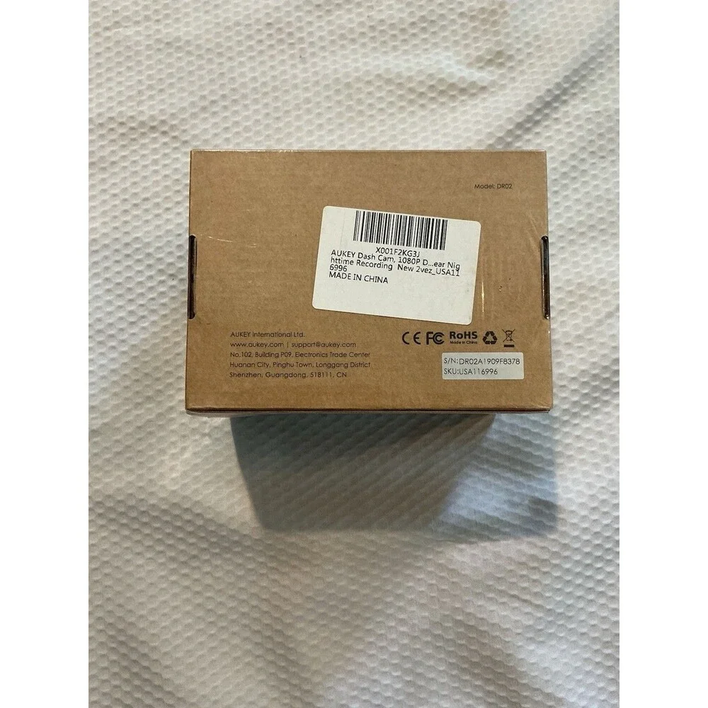 AUKEY HD 1080p Car Dashcam DR02 Black - Brand New